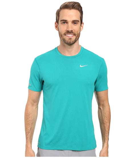 teal Nike Dri-FIT shirt